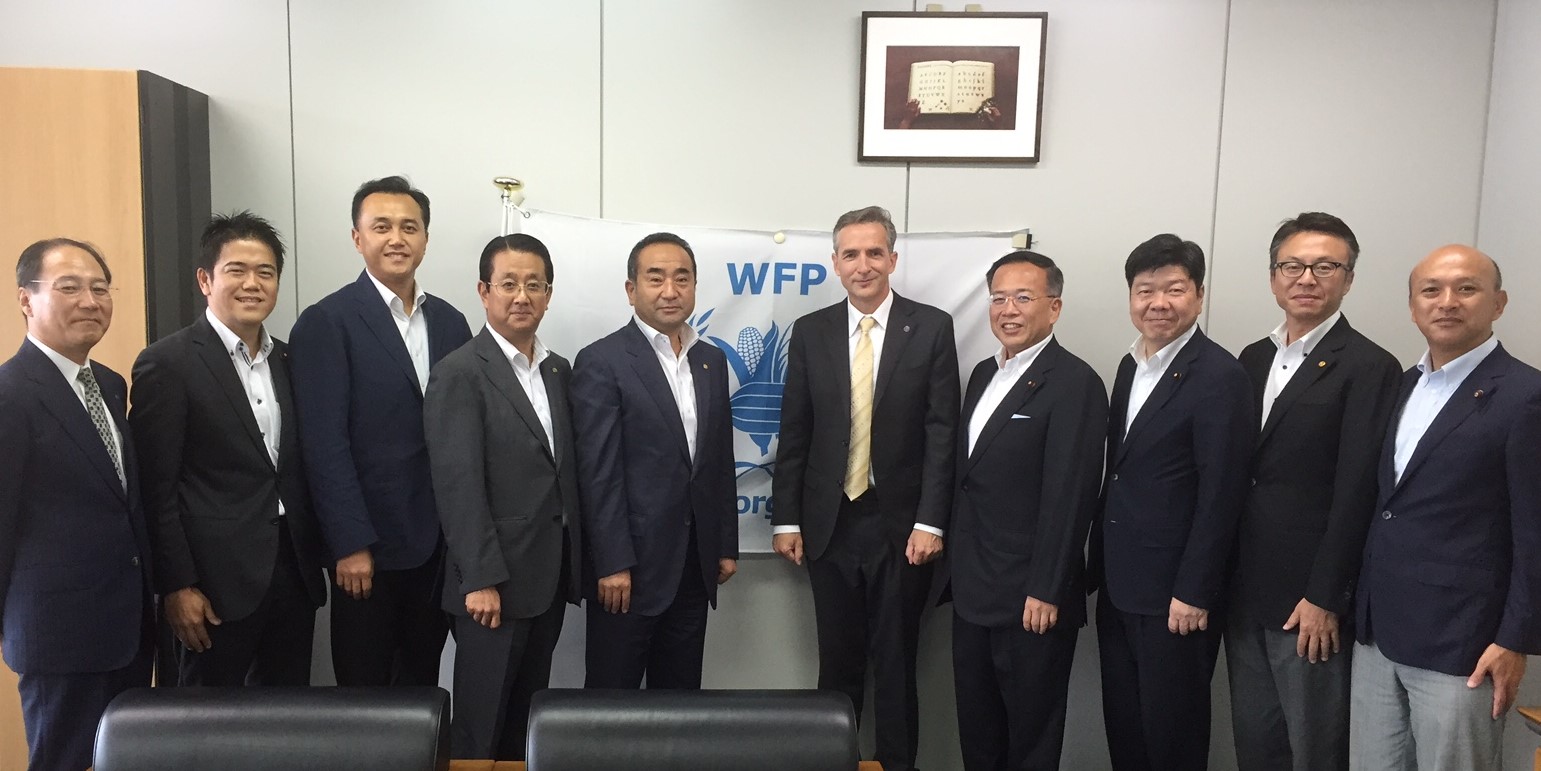 国連ＷＦＰ（世界食糧計画）日本事務所を訪問