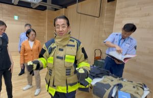横浜市消防新本部庁舎の視察